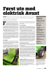 Først ute med elektrisk Avant