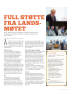 FULL STØTTE FRA LANDSMØTET