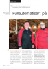 Fullautomatisert på Røros