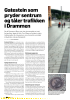 Gatestein som pryder sentrum og tåler trafikken i Drammen