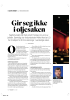 Gir seg ikke i oljesaken