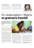 Gir skoleungdom i Nigeriaen grønnere framtid