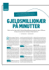 GJELDSMILLIONÆR PÅ MINUTTER