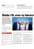 Glede i SL over ny lærern orm