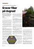 Graver fiber på dugnad