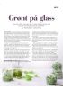 Grønt på glass