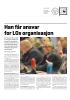 Han får ansvar for LOs organisasjon