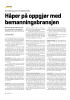Håper på oppgjør med bemanningsbransjen