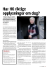 Har HK riktige opplysninger om deg?