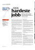 hardeste jobb