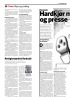 Hardkjør mot opposisjon og presse