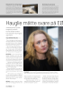 Hauglie måtte svare på EØS-kritikk