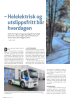 - Helelektrisk og utslippsfritt blir hverdagen