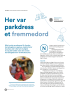 Her var parkdress et fremmedord