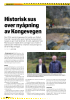 Historisk sus over nyåpning av Kongevegen