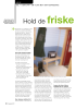 Hold de friske dyra friske