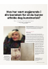 Hva har vært avgjørende i din barndom for at du kunne utfolde deg kunstnerisk?
