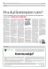 Hva skal kommunen være? ,,