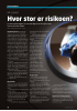 Hvor stor er risikoen?