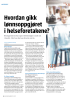 Hvordan gikk lønnsoppgjøret i helseforetakene?