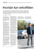 Hvordan kan veitrafikken bli mindre helseskadelig?