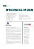 HYBRID BLIR DEN NYE HVERDAGEN