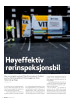 Høyeffektiv rørinspeksjonsbil