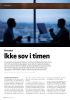 Ikke sov i timen