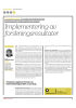 Implementering av forskningsresultater