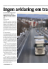 Ingen avklaring om tra nsportregler
