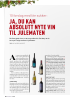 JA, DU KAN ABSOLUTT NYTE VIN TIL JULEMATEN