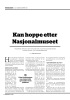 Kan hoppe etter Nasjonalmuseet