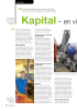 Kapital - en vi ktig innsatsfaktor