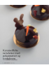 Karamellfylte tarteletter med pekannøtter og tonkakrem