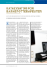 KATALYSATOR FOR BARNEFOTTERAPEUTER