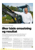 Øker både omsetning og resultat