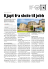 Kjapt fra skole til jobb