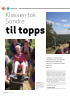 Klassen tok Sondre til topps