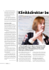 Klinikkdirektør be krefter nedgang