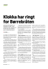 Klokka har ringt for Børrebråten