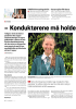 - Konduktørene må holde sammen
