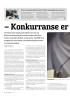 - Konkurranse er ikke løsningen