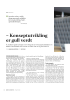 - Konseptutvikling er gull verdt