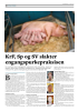 KrF, Sp og SV slakter engangspurkepraksisen