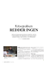 Krisepakken REDDER INGEN