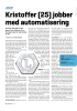 Kristoffer (25) jobber med automatisering