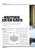 - KRITIKK ER EN GAVE