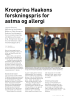 Kronprins Haakons forskningspris for astma og allergi