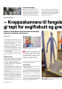 - Kroppsskannere til fengslene måtte gi tapt for avgiftskutt og grensehandel