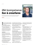Økt kompetanse for å overleve